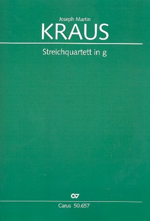 Streichquartett g-Moll Nr.7 op.1,3 VB2 183 Partitur und Stimmen