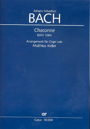 Chaconne BWV1004 fr Orgel