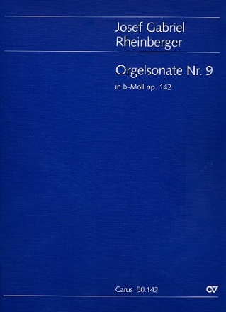 Sonate b-Moll Nr.9 op.142 fr Orgel