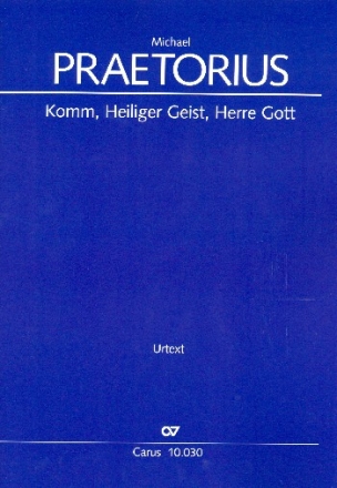 Komm heiliger Geist Herre Gott fr Kinderchor, gem Chor und Bc (Instrumente ad lib) Partitur