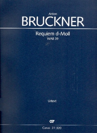 Requiem d-Moll WAB39 fr Soli, gem Chor und Orchester Partitur