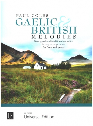 Gaelic & British Melodies for flute and guitar score and flute part