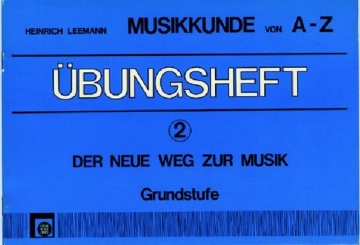 bungsheft 2, Musikkunde A-Z