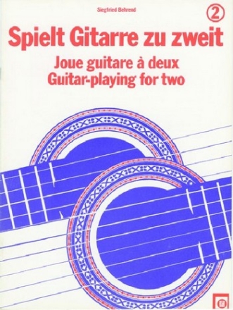 Spielt Gitarre zu zweit Band 2 fr 2 Gitarren Spielpartitur