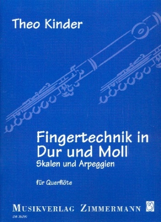 Fingertechnik in Dur und Moll fr Flte