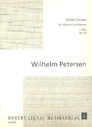 Sonate c-Moll Nr.3 op.43 fr Violine und Klavier