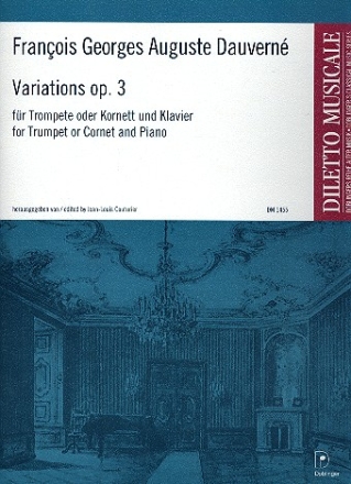 Variations op.3 fr Trompete (Kornett) und Klavier