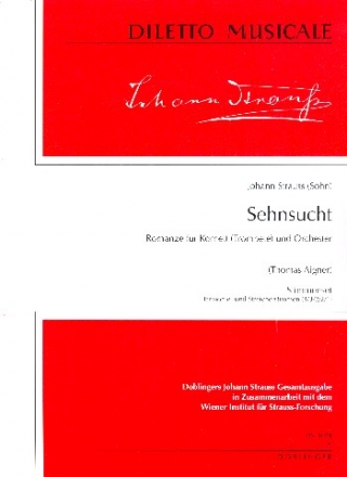 Sehnsucht fr Flgelhorn und Orchester Stimmensatz (Streicher 4-3-2-2-1)