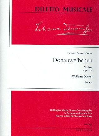 Donauweibchen op.427 fr Orchester Partitur