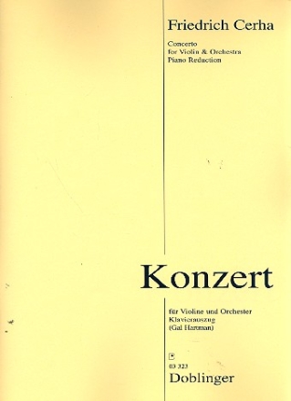 Konzert fr Violine und Orchester fr Violine und Klavier