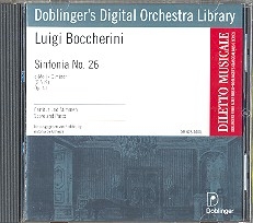 Sinfonie a-Moll Nr.26 op.41 G519 fr Orchester CD-ROM (Partitur und Stimmen als PDF zum Ausdrucken)