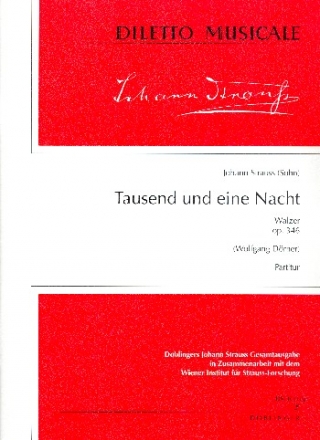 Tausend und eine Nacht op.346 fr Orchester Partitur