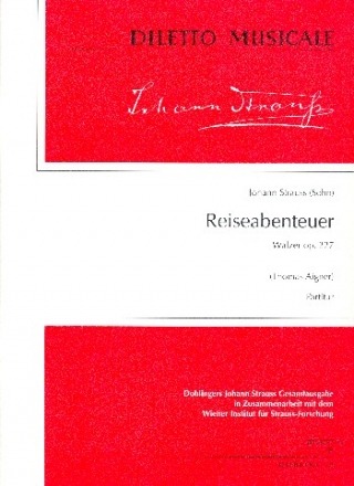 Reiseabenteuer op.227 fr Orchester Partitur