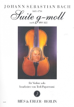 Suite g-Moll nach BWV822 fr Violine