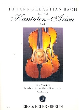 Kantaten-Arien Band 3 fr 2 Violinen Spielpartitur