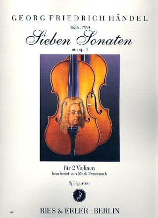 7 Sonaten aus op.1 fr 2 Violinen Spielpartitur