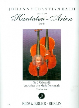 Kantaten-Arien Band 1 fr 2 Violoncelli Spielpartitur