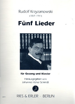 5 Lieder fr Gesang und Klavier