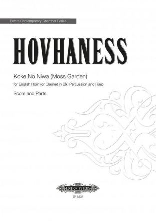 Hovhaness, A. Koke no Niwa [Moss...181, P., Engl., Pe., Ha., GH. Koke no NIva op.181 Sti