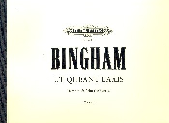 Ut queant laxis for organ