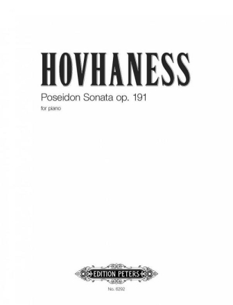 Hovhaness, A. Poseidon Sonata fr Klavier op. 191, Klavier, GH. Poseidon Sonata 2ms op.191