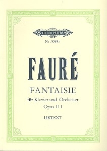 Fantasie op.111 fr Klavier und Orchester Studienpartitur