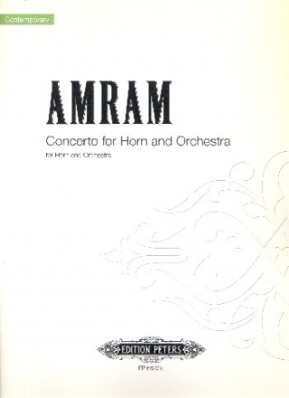 Concerto for horn and orchestra for horn and piano