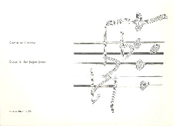 Octet '61 for Jasper Johns fr 8 Instrumente Spielanweisung (Kopiervorlage)