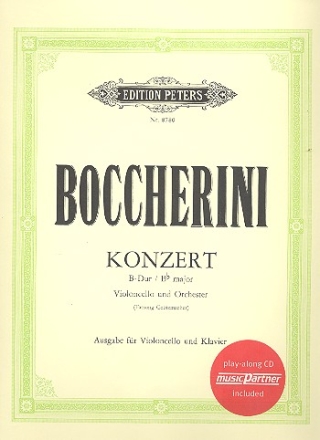 Konzert B-Dur (+CD) fr Violoncello und Orchester, Fassung Grtzmacher Klavierauszug