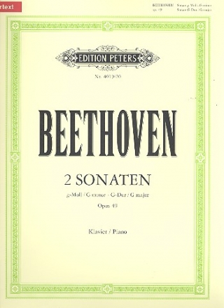 2 Sonaten op.49 fr Klavier