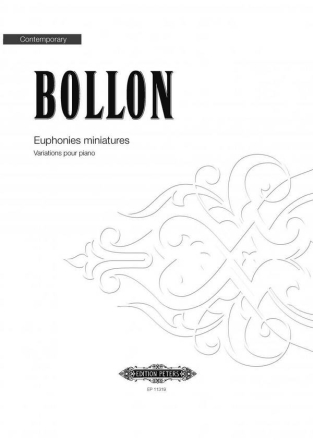 Bollon, F. Euphonies miniatures, Klavier, Geheftet Euphonies miniatures [2ms]