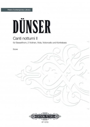 Dnser, R. Canti notturni II (2012), P., Bass., V. (2), GH. Canti notturni II (P / E)