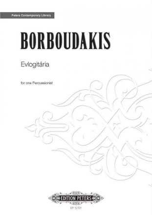 Borboudakis, M. Evlog. f. one percuss...., St., Schlgz., Einz. Evlog. f. one pe... (E)