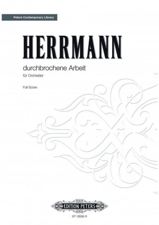 Herrmann, A. durchbr. Arbeit f. Orchester, P., Broschiert durchbrochene Arbeit