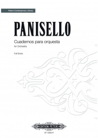 Panisello, F. Cuadernos para orquesta, Partitur, Broschiert Cuadernos para orquesta