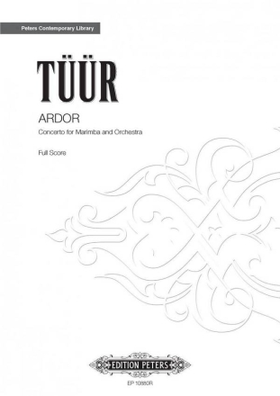 Tr, E.-Sven Ardor, Partitur, Marimba, Orchester, Broschiert Partitur,  Archivkopie