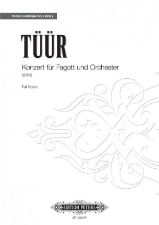 Tr, E.-Sven Concerto f. Basson a. Orch..., P., Fa., Orch., Br. Conc. f. Basson a.... (P)