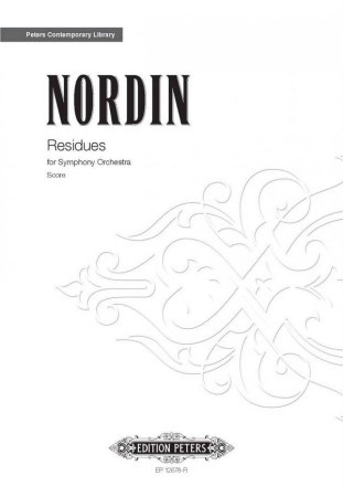 Nordin, J. Resid. f. Symphony Orchestra, Partitur, Brosch. Residues