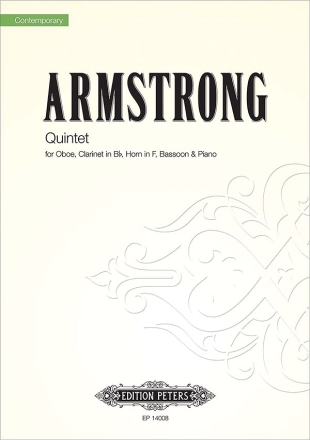 Armstrong, K. Quintet, Partitur, Stimme(n), Ob., Klar., Hn., GH. Quintet (P E)