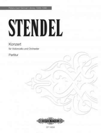 Stendel, W. Konzert f. Violonc. u. Orcheste..., P., Orch., GB. Konz. f. Viol. u. Or... (P)