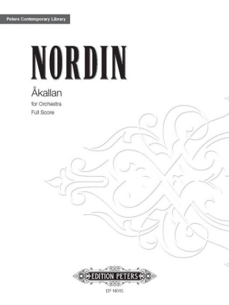 Nordin, Jesper kallan fr Orchester Partitur