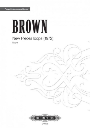 Brown, Earle New Piece Loops fr Chor und/oder Orchester Partitur