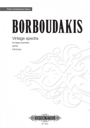 Borboudakis, Minas Vintage spectra Fr groes Ensemble Partitur