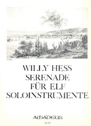 Serenade op.19 Flte, Oboe, Klarinette, 2 Fagotte, 2 Hrner, 2 Violinen, Viola, Violo Partitur und Stimmen