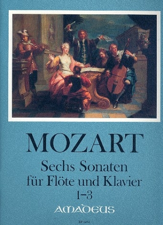 6 Sonaten Band 1 (Nr.1-3) fr Flte und Klavier