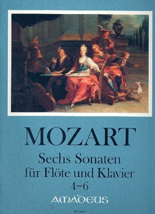 6 Sonaten Band 2 (Nr.4-6) fr Flte und Klavier