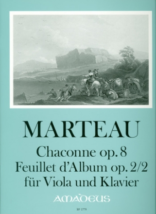 Chaconne op.8 und Feuillet d'Album op.2/2 fr Viola und Klavier