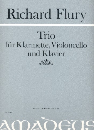 Trio fr Klarinette, Cello u. Klav.(1950) fr Klarinette, Violoncello und Klavier Stimmen