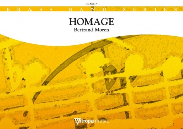 Bertrand Moren, Homage Brass Band Partitur + Stimmen