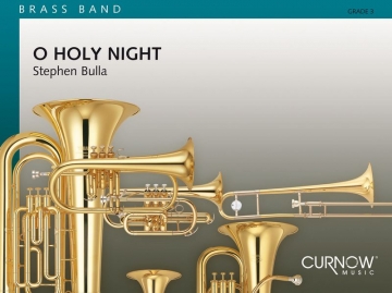 O Holy Night for Eb soprano cornet and brass band score